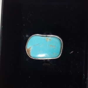 STERLING TURQUOISE RING VINTAGE
